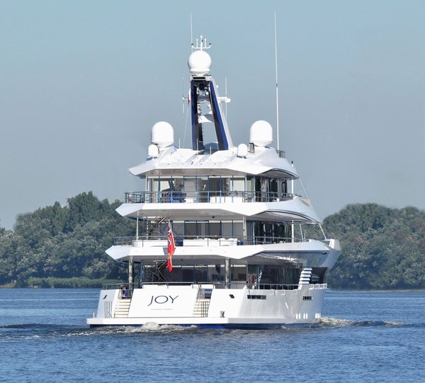 Yacht JOY Underway Post Launch