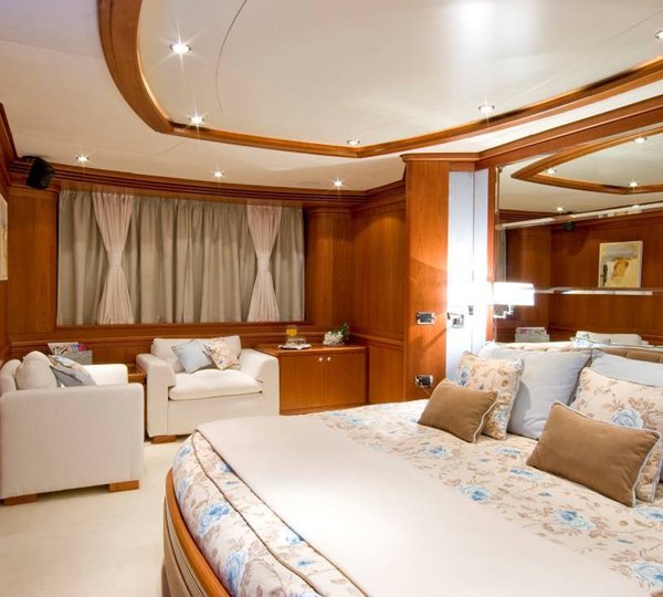 Yacht LA DEA -  Master Cabin 2