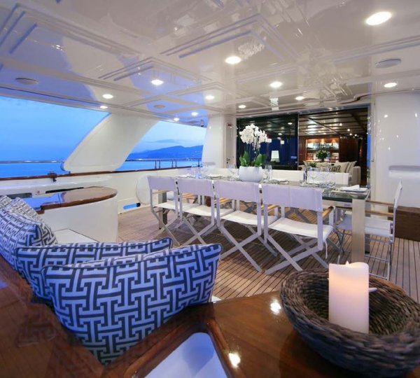 Yacht LADY SOUL - Aft Deck