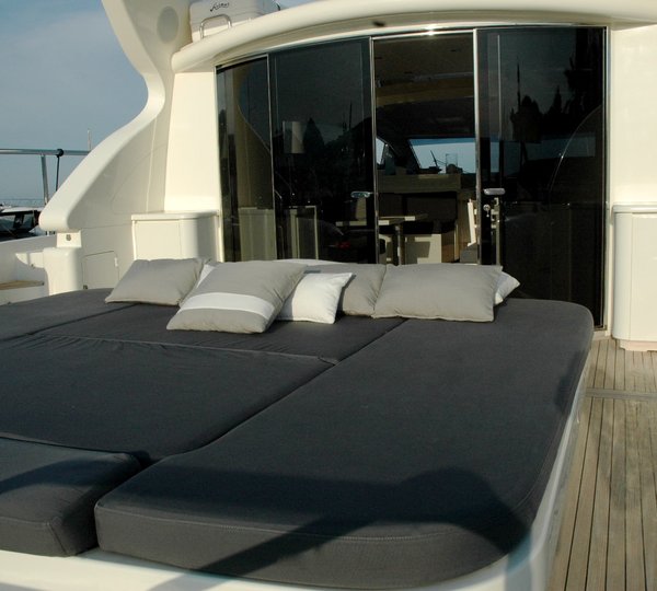 Yacht LAST CHANCE -  Aft Deck Sunpads