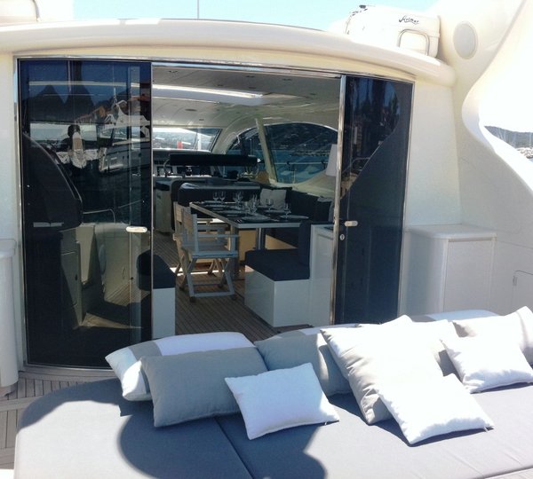 Yacht LAST CHANCE -  Aft Deck