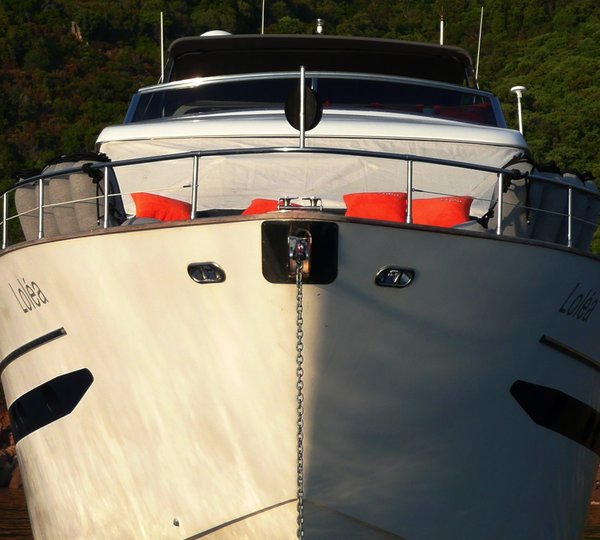 Yacht LOLEA -  Front View