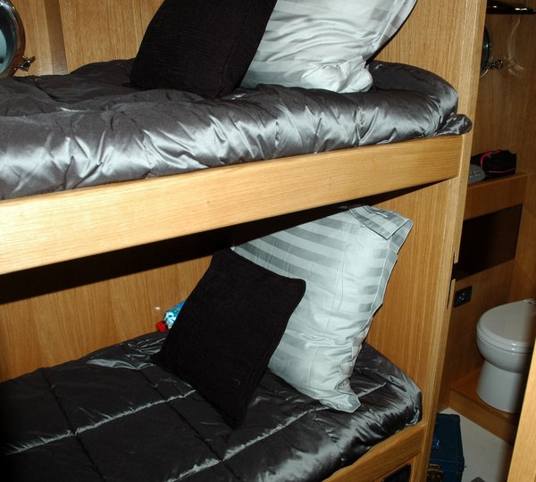 Yacht LOLEA -  Twin Bunk Cabin