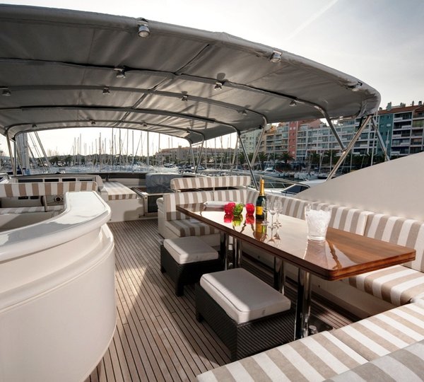 Yacht MAYAMA -  Flybridge Daytime