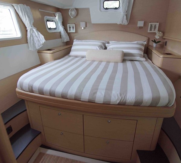 Yacht OMBRE BLU - Master cabin
