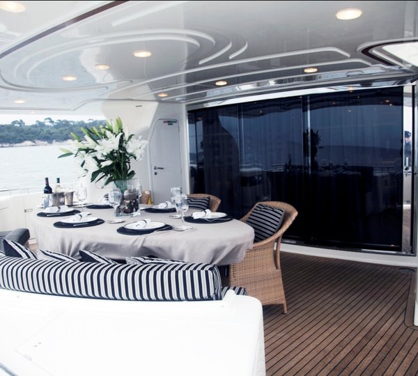 Yacht ONE O ONE -  Aft Deck