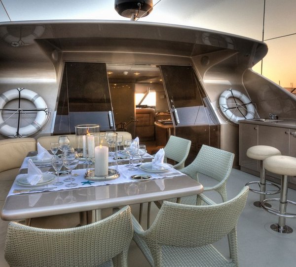 Yacht PANDION - Sundeck