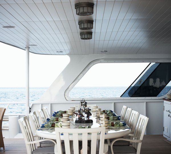 Yacht PANGAEA -  Aft Deck