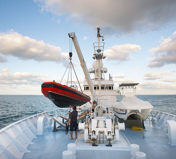 Yacht PANGAEA -  Equipment on Deck