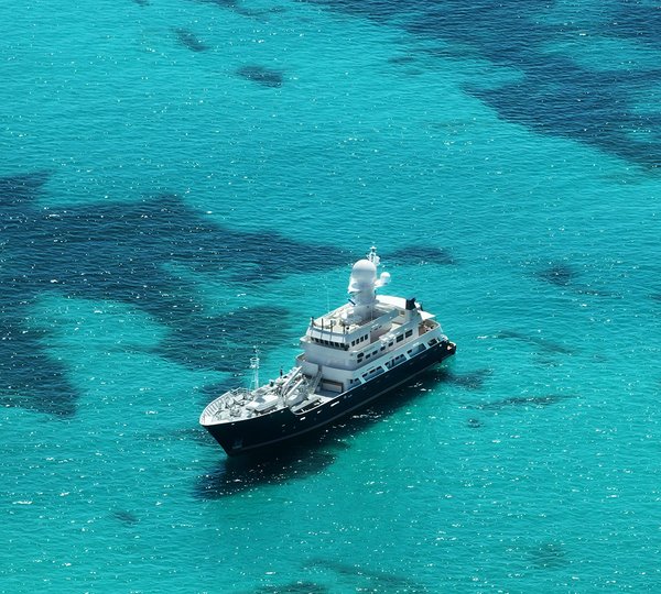 Yacht PANGAEA -  From Above