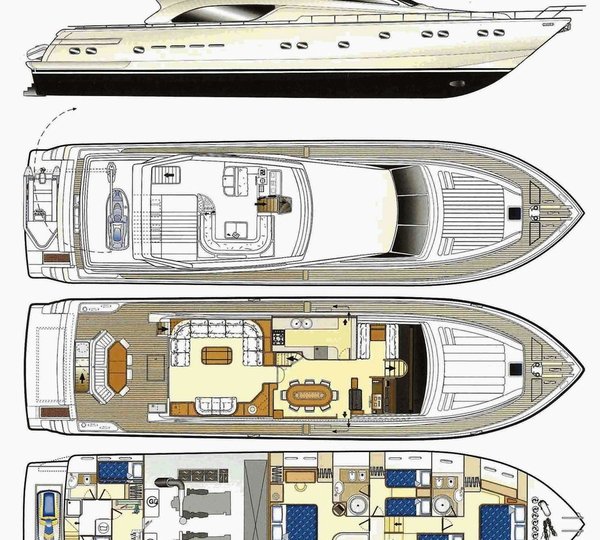 Yacht Paladin Layout
