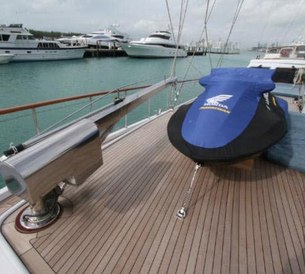 Yacht QUEEN SOUTH III -  Jetski on deck