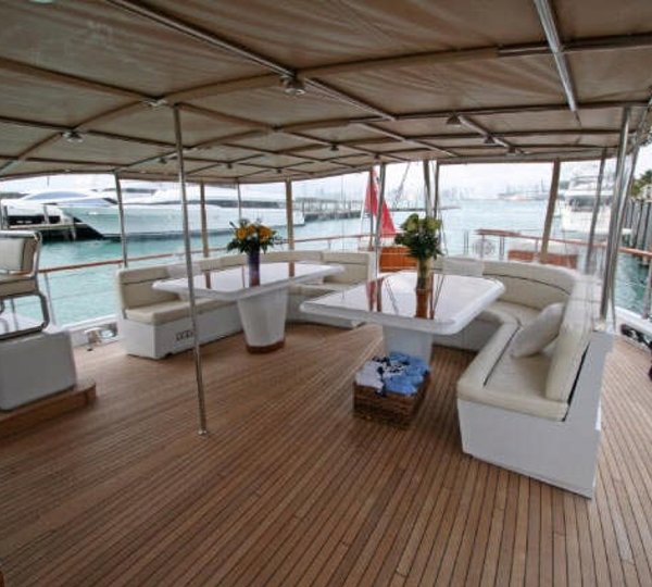 Yacht QUEEN SOUTH III -  Spacious Aft Deck