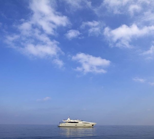 Yacht SANJANA -  at anchor