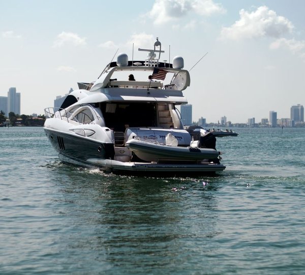 Yacht SAYANORA -  View of Aft