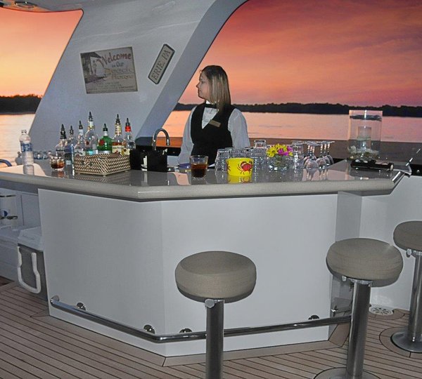 Yacht SCOTT FREE -  Flybridge Bar