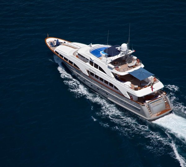 Yacht SEA CENTURY - From Above
