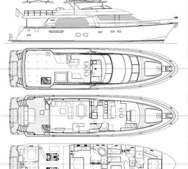 Yacht SEAS THE MOMENT -  Layout