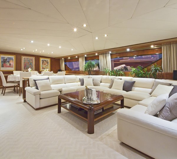 Yacht SUNLINER X -  Main Salon 2