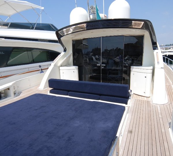 Yacht TEONE - Aft Deck