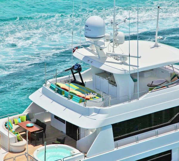 Yacht TRISARA - Decks