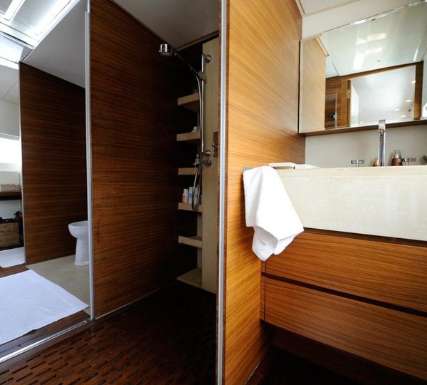 Yacht TROPICANA -  Master Cabin Ensuite
