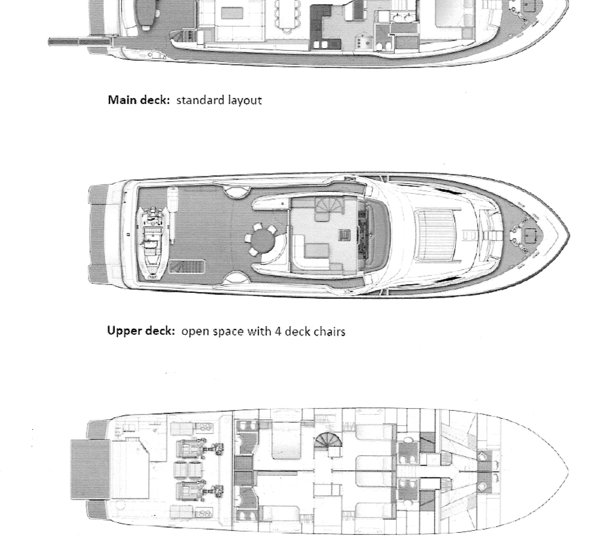 Yacht ULYSSIA -  Layout