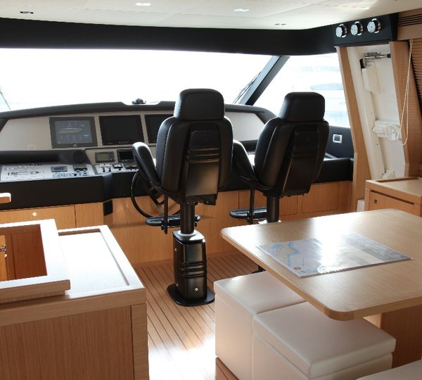 Yacht ULYSSIA -  Wheelhouse