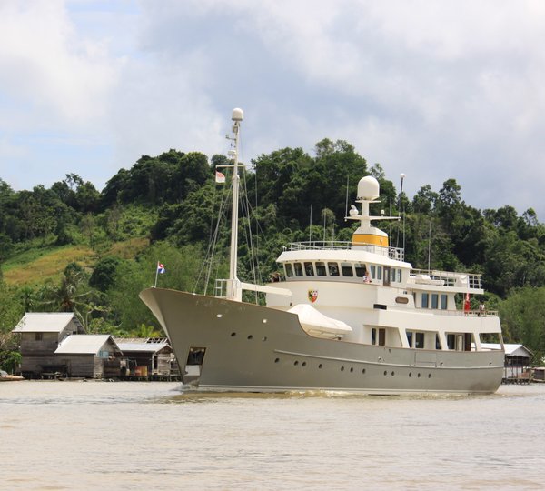 Zeepaard yacht - ex Axantha I - in Borneo Indonesia - Copyrights Zeepaard
