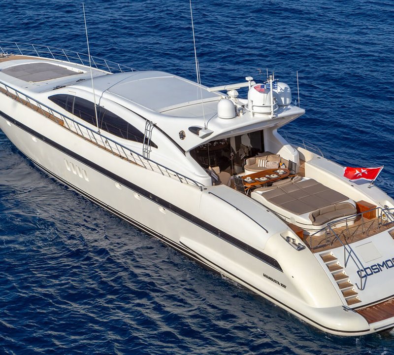 COSMOS I Yacht Charter Details, Mangusta (Overmarine) | CHARTERWORLD ...