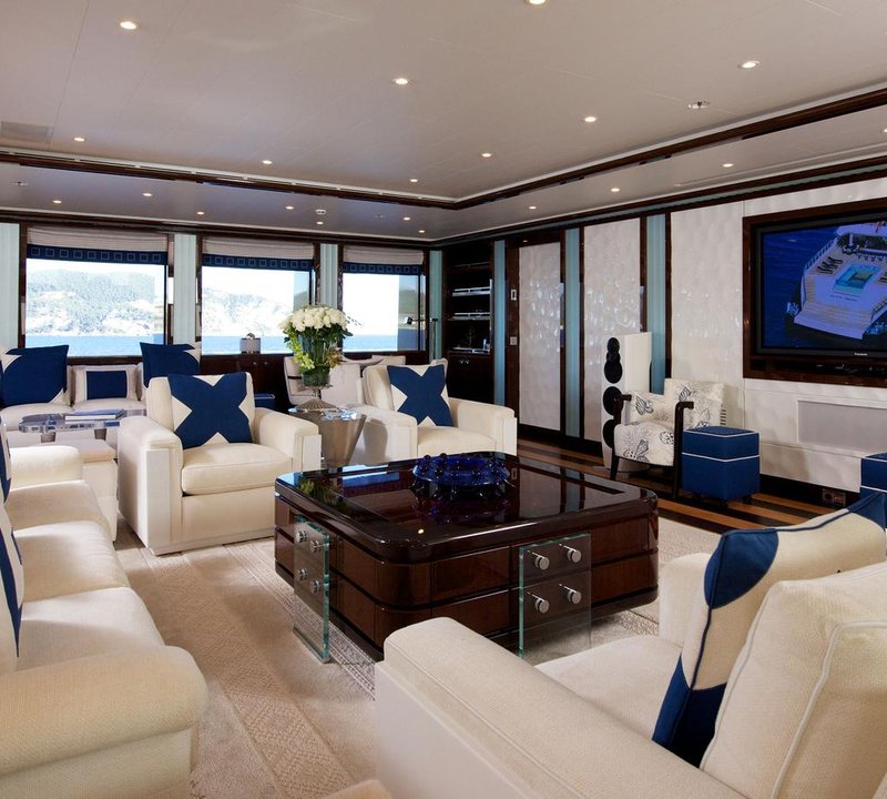 85m Oceanco/Vitters Luxury Yacht AQUIJO successfully completes her