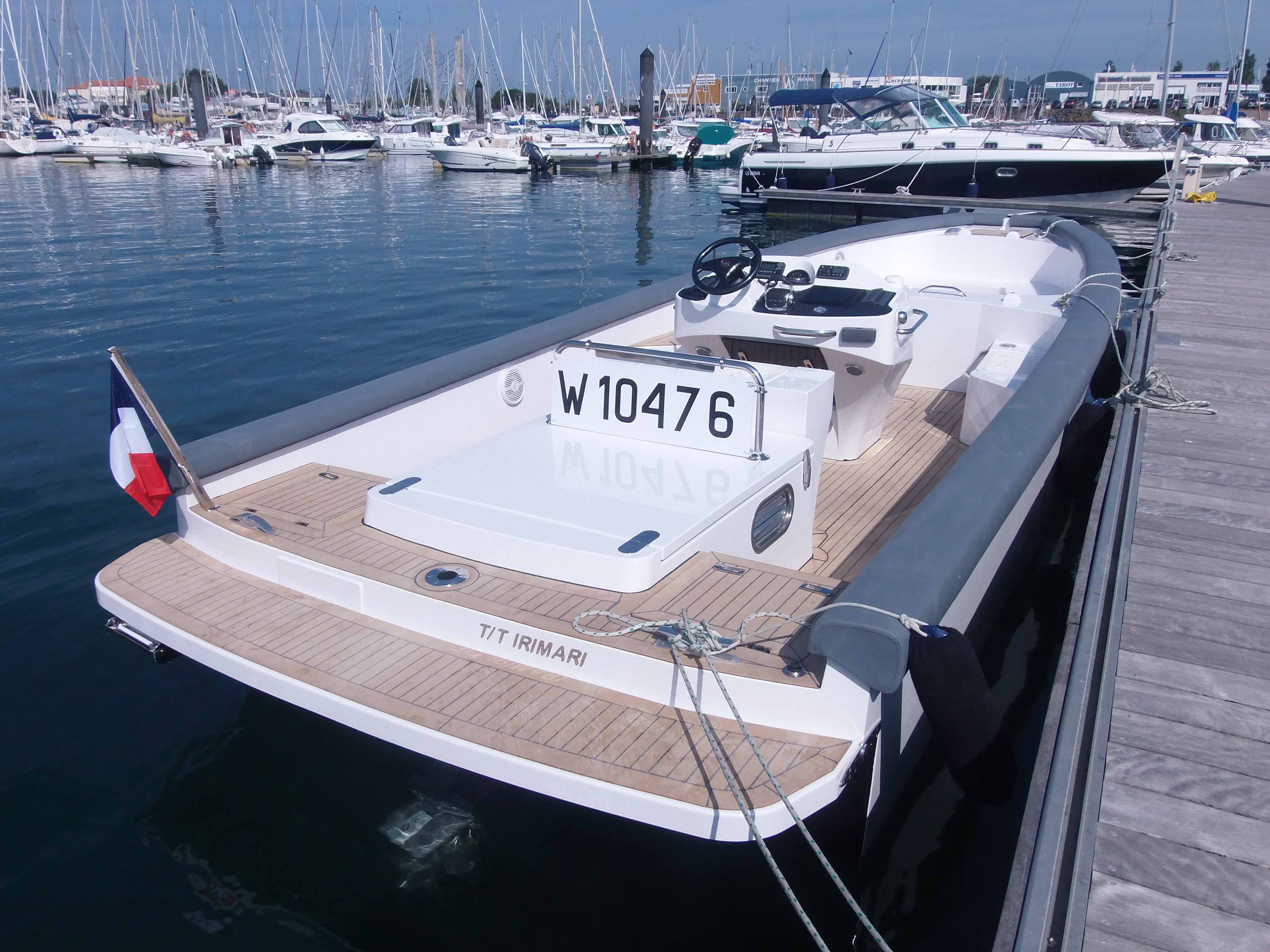 TS85 Open tender by Tender Shipyard for superyacht IRIMARI by Sunrise Yachts