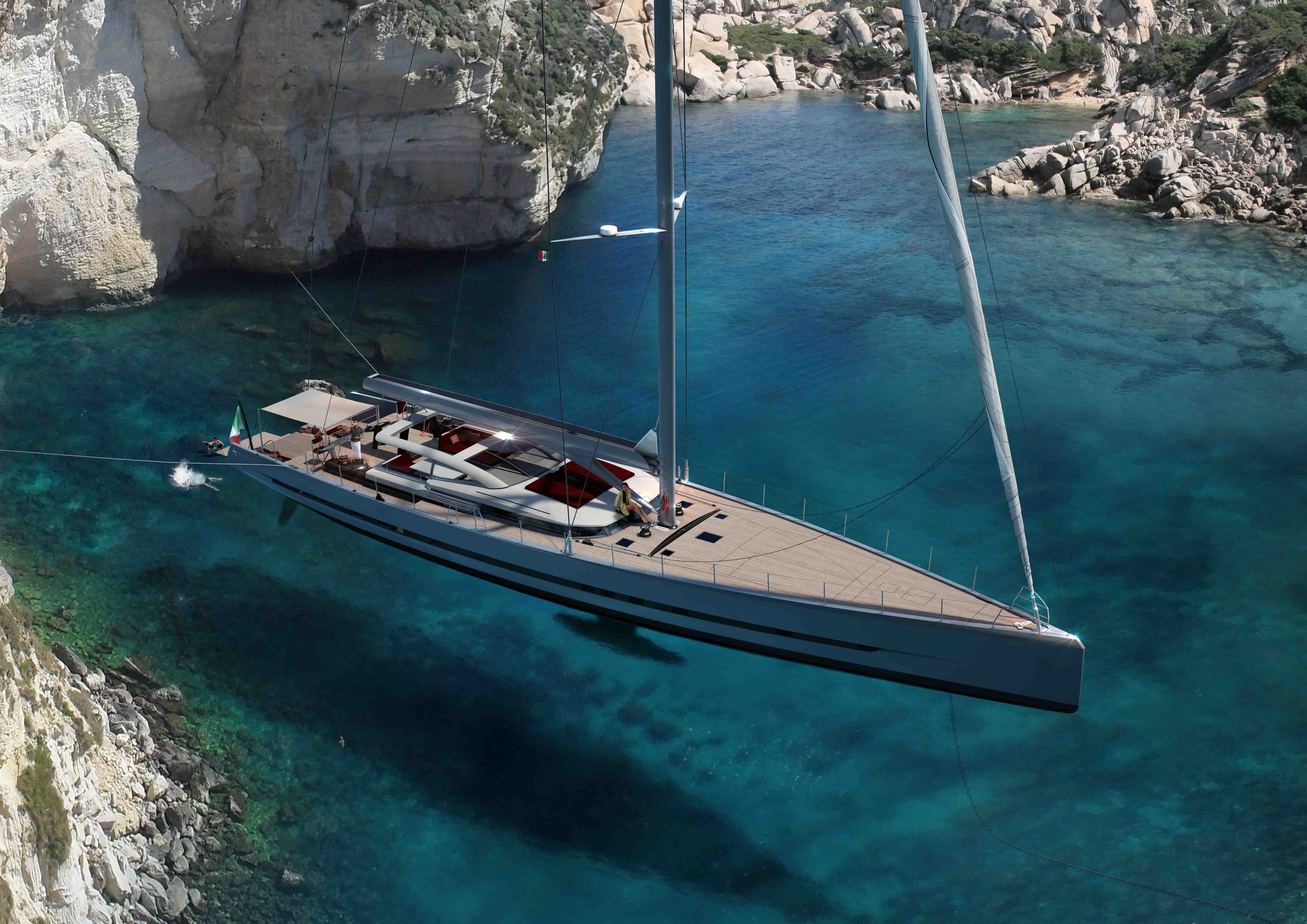 fastest luxury sailing yacht