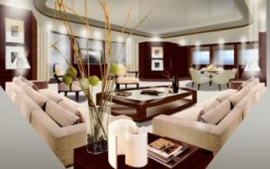 Yacht OPTASIA Now called Victory - Saloon