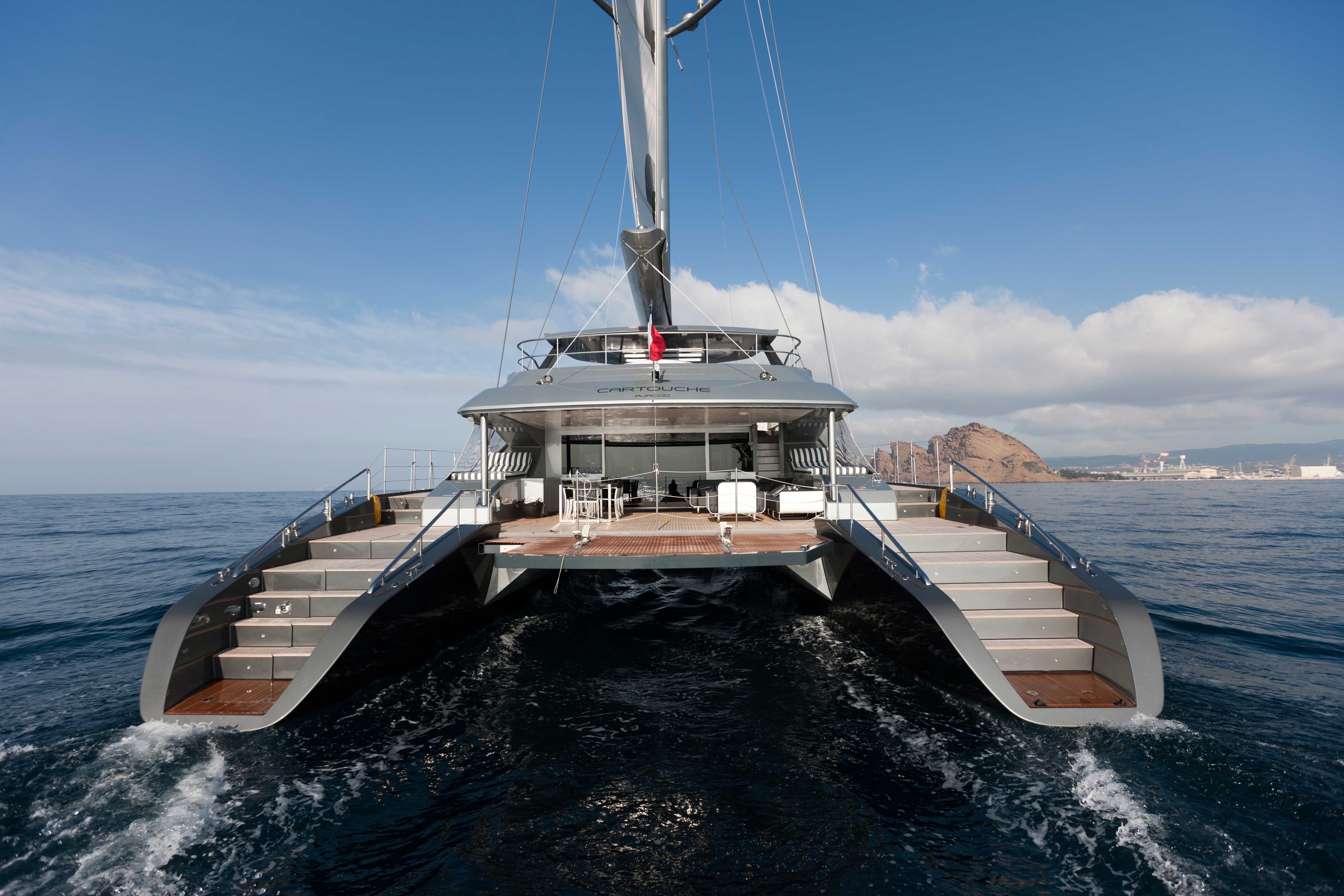 luxury sailing catamaran