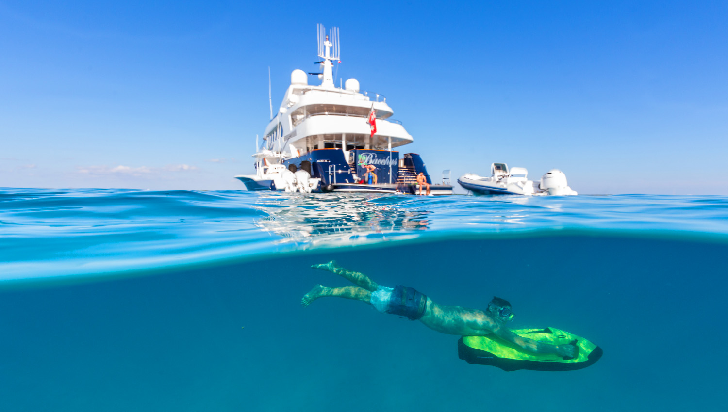 Yacht Bacchus With Seabob