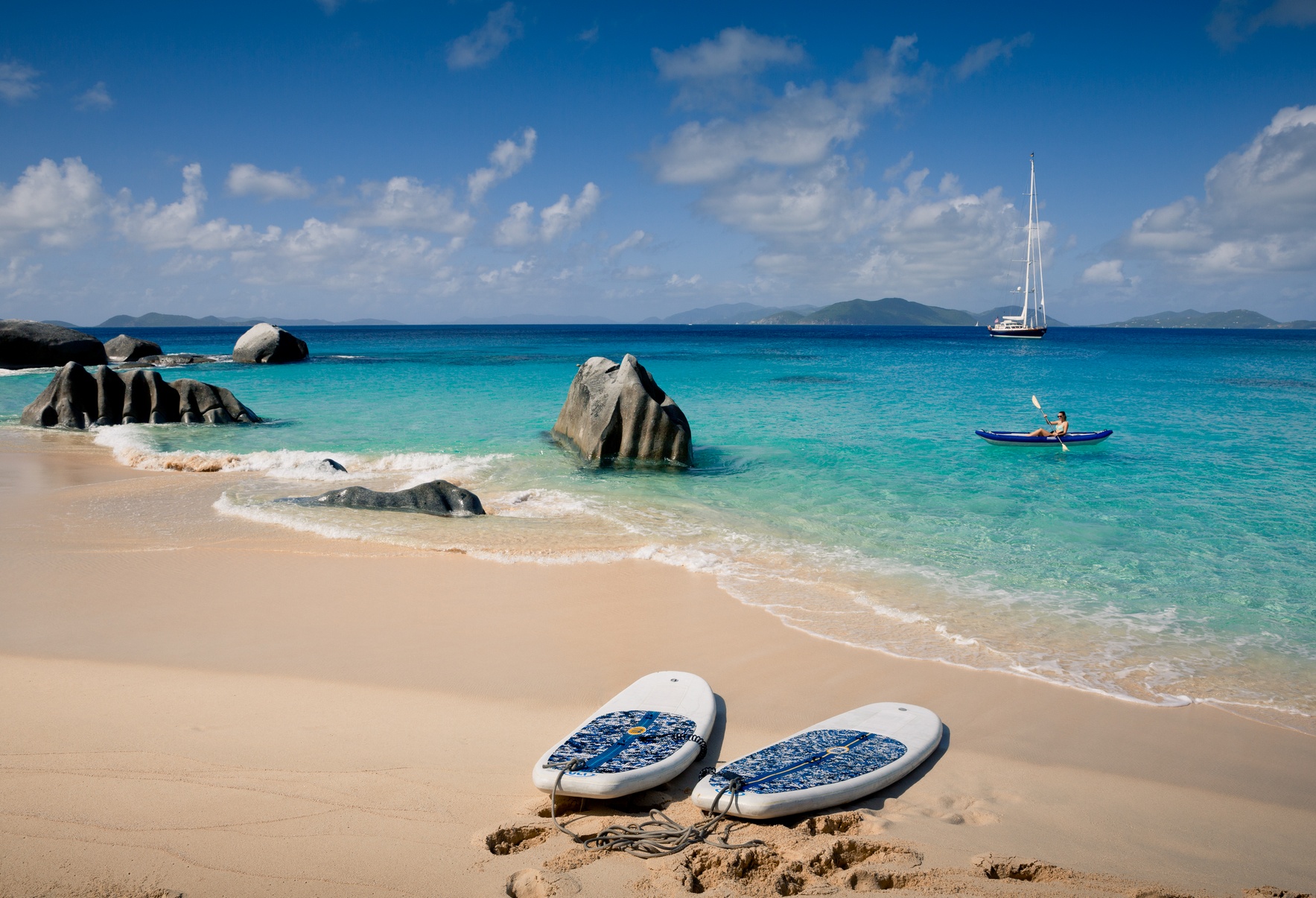 Yacht Marae in the Caribbean