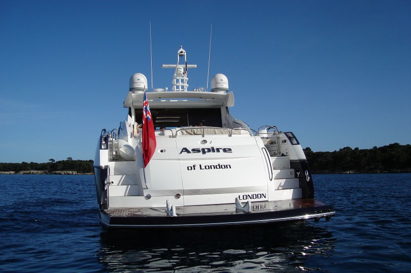 The 23m Yacht ASPIRE OF LONDON