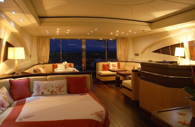 Inside Aboard Yacht MARKAGAIN