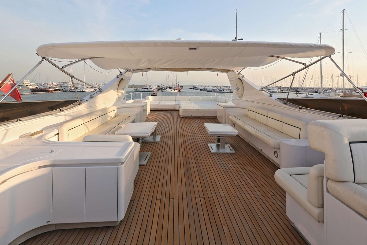 Deck Aboard Yacht SUMMER DREAMS