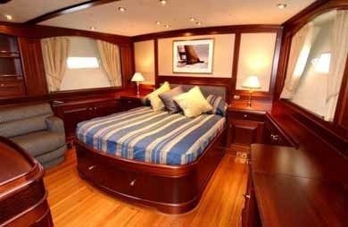 Main Master Cabin On Yacht SOJANA
