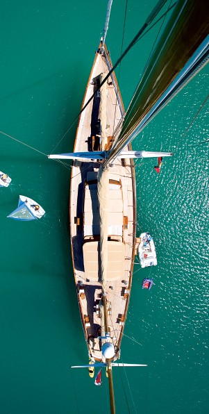 Above Aboard Yacht TIZIANA