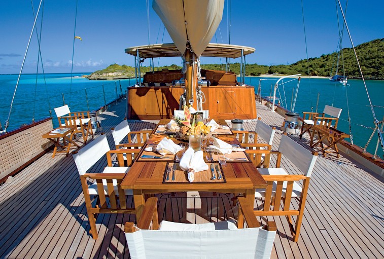 External Eating/dining On Yacht TIZIANA