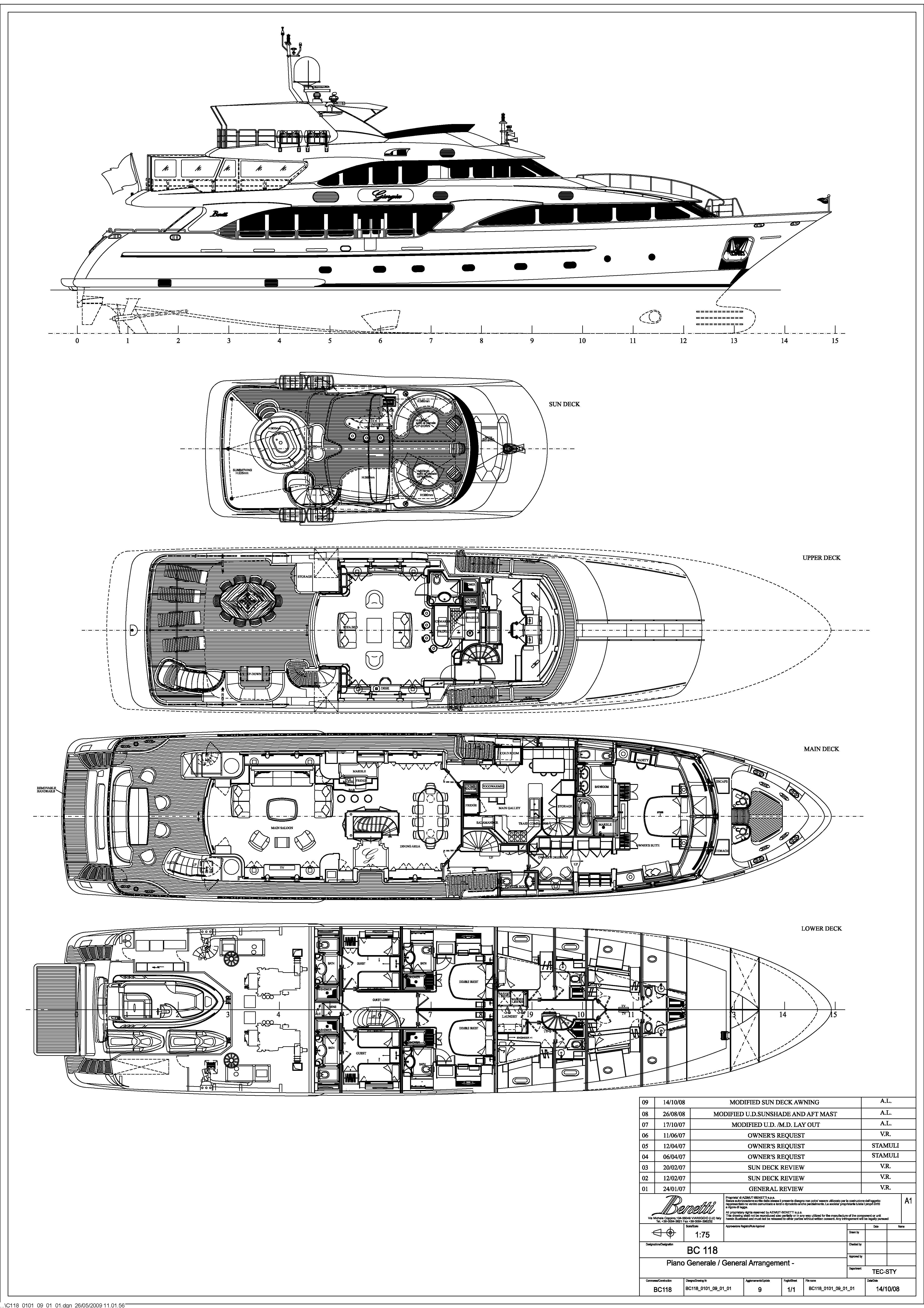 The 36m Yacht GIORGIA