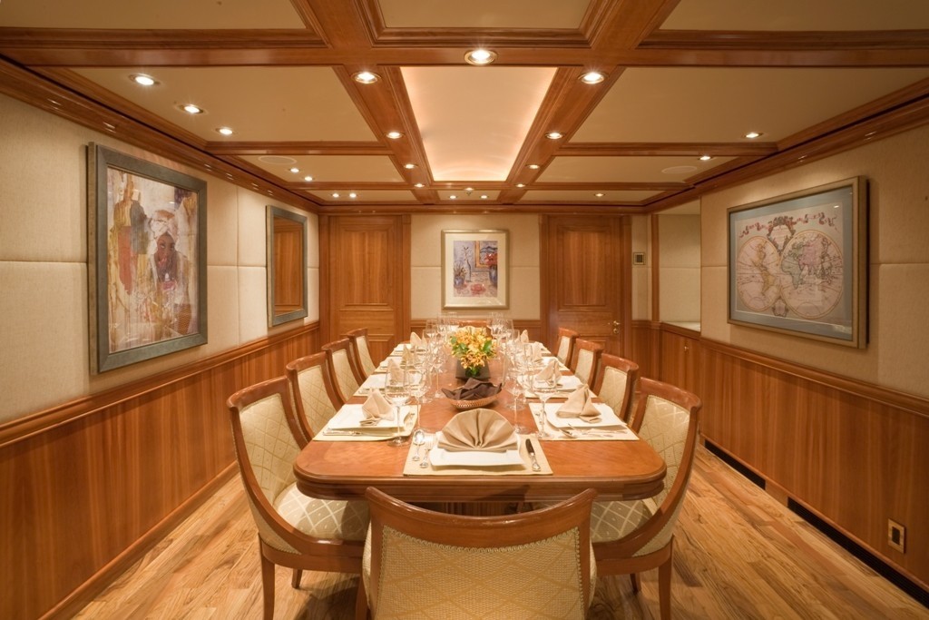 Eating/dining Furniture On Board Yacht MILK AND HONEY