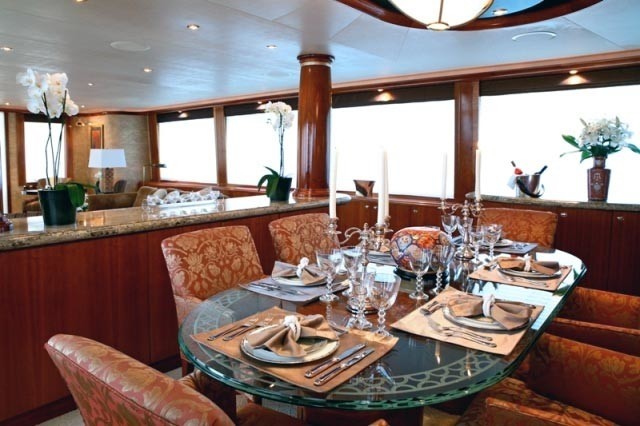Eating/dining Saloon On Board Yacht ENDLESS SUMMER