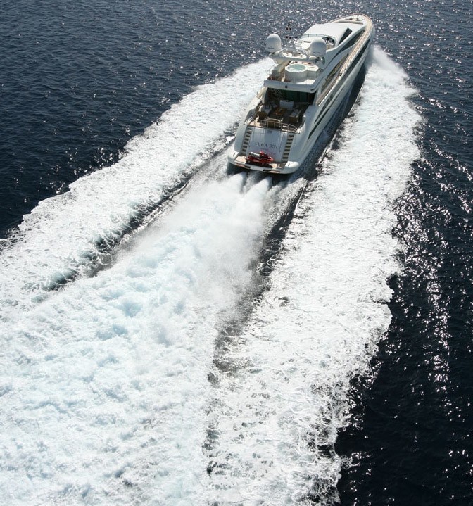 The 40m Yacht ALFA XII