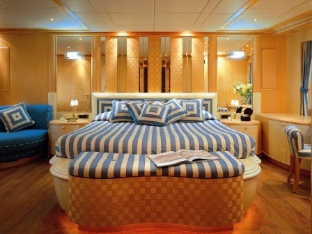 Berth: Yacht BLUE BREEZE's Main Master Cabin Image