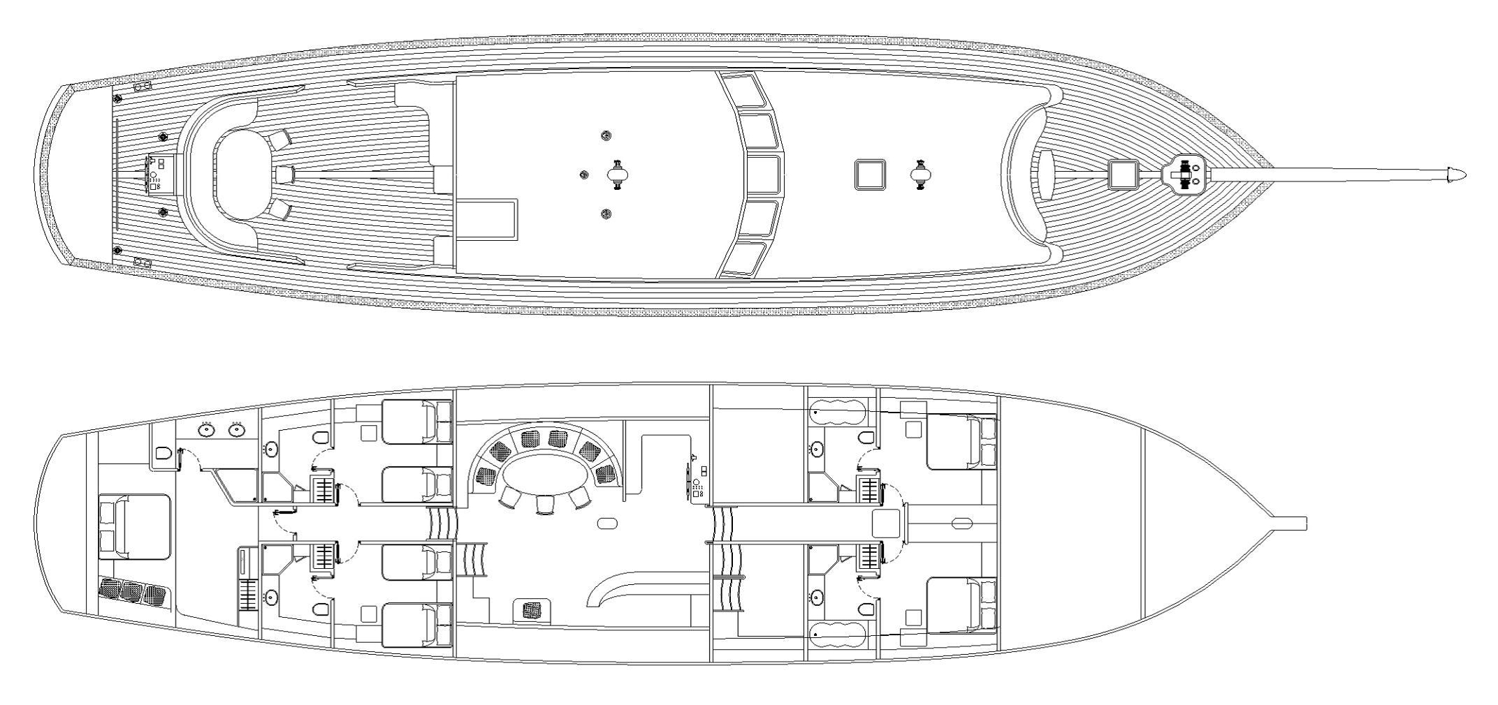 The 42m Yacht HIC SALTA
