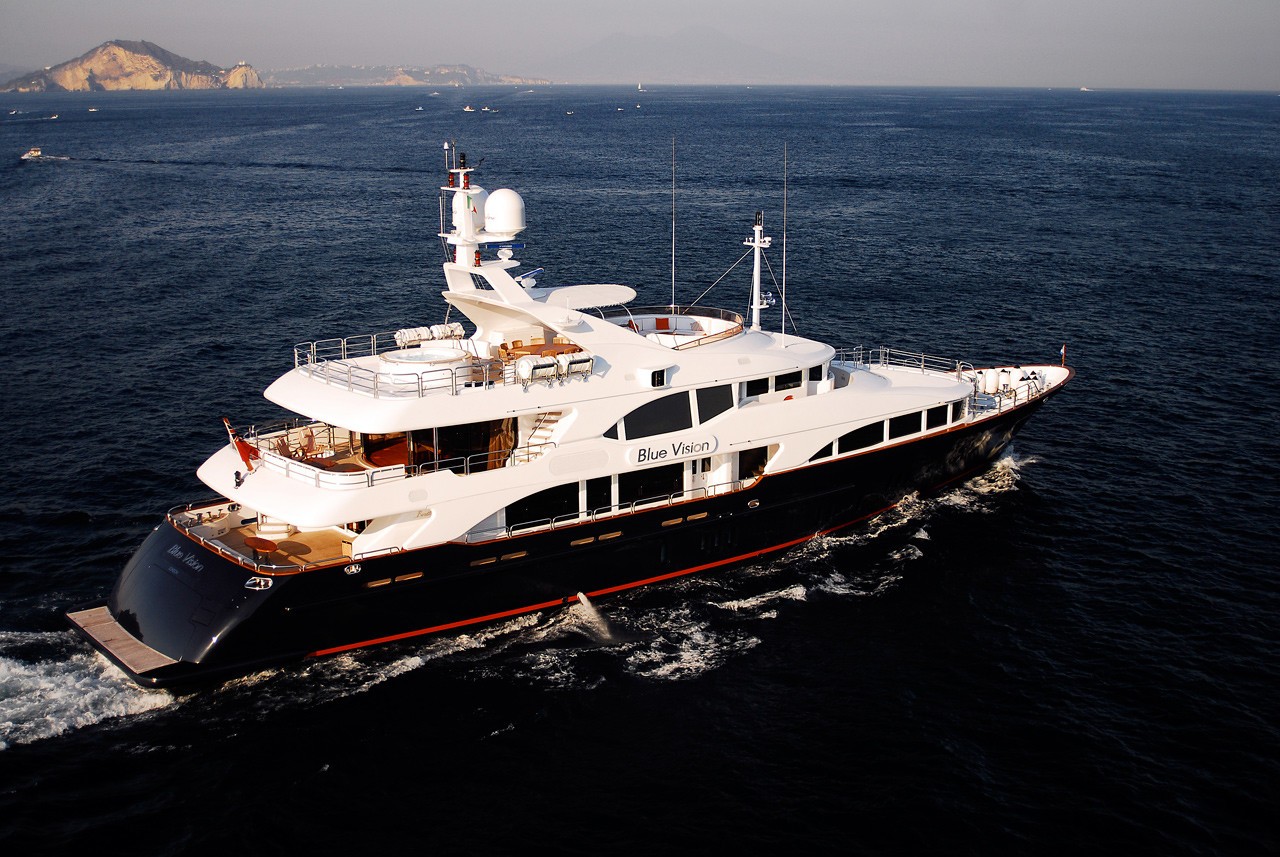 Overview: Yacht BLUE VISION's Cruising Captured
